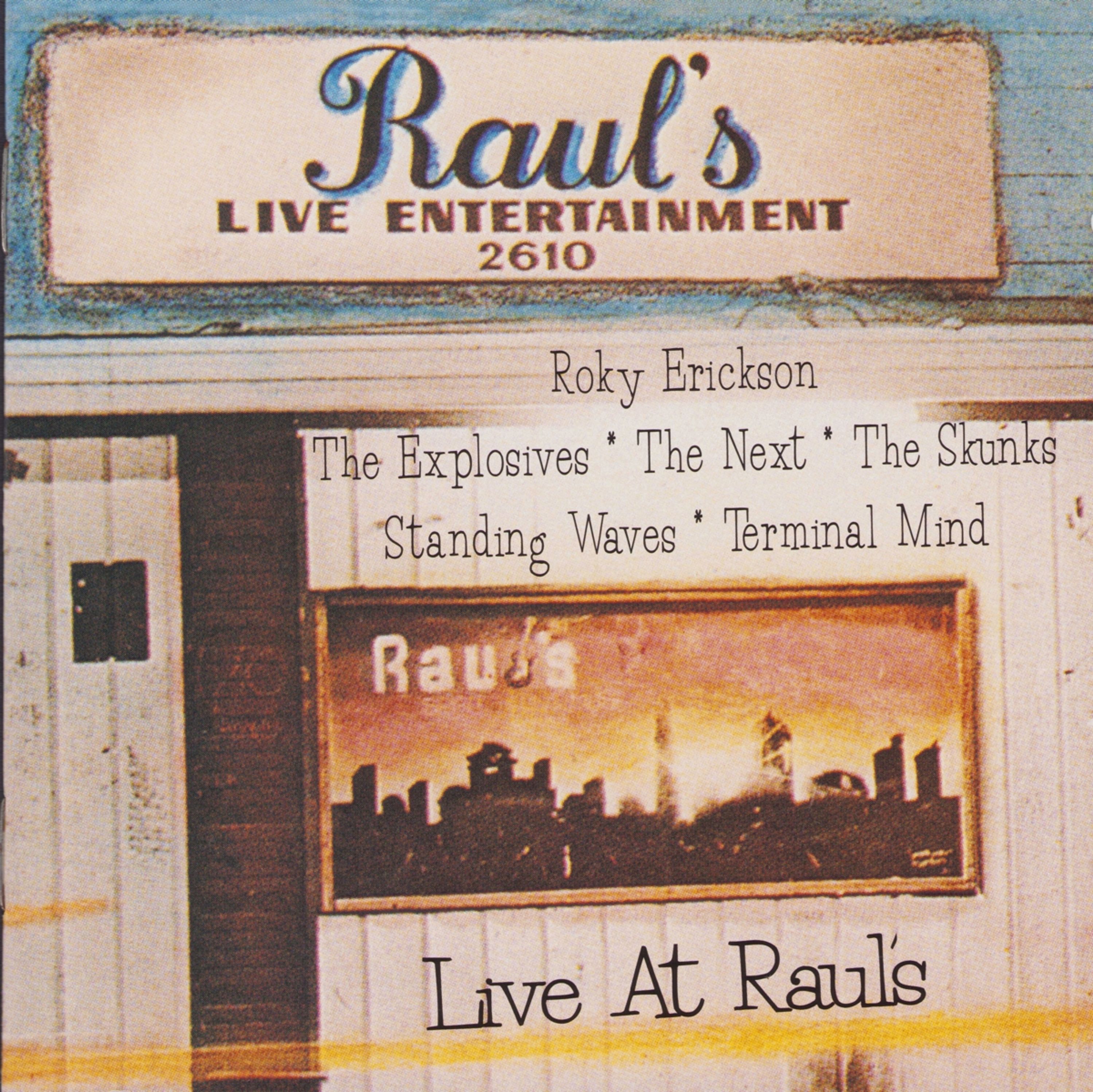 Vinyl Various Artists - LIVE AT RAUL'S