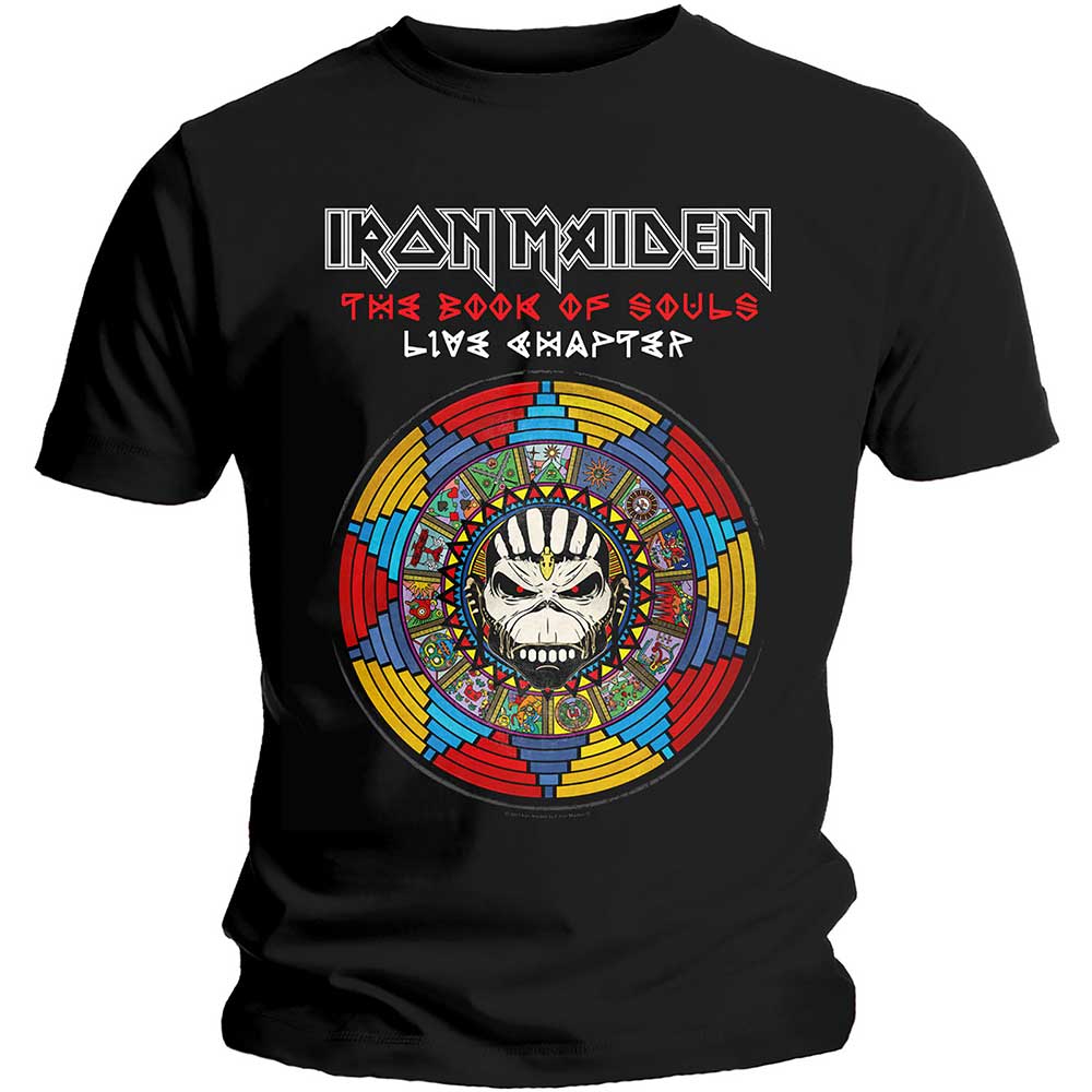 Tričko Iron Maiden - Book of Souls Live Chapter, Unisex,Čierna,XXL