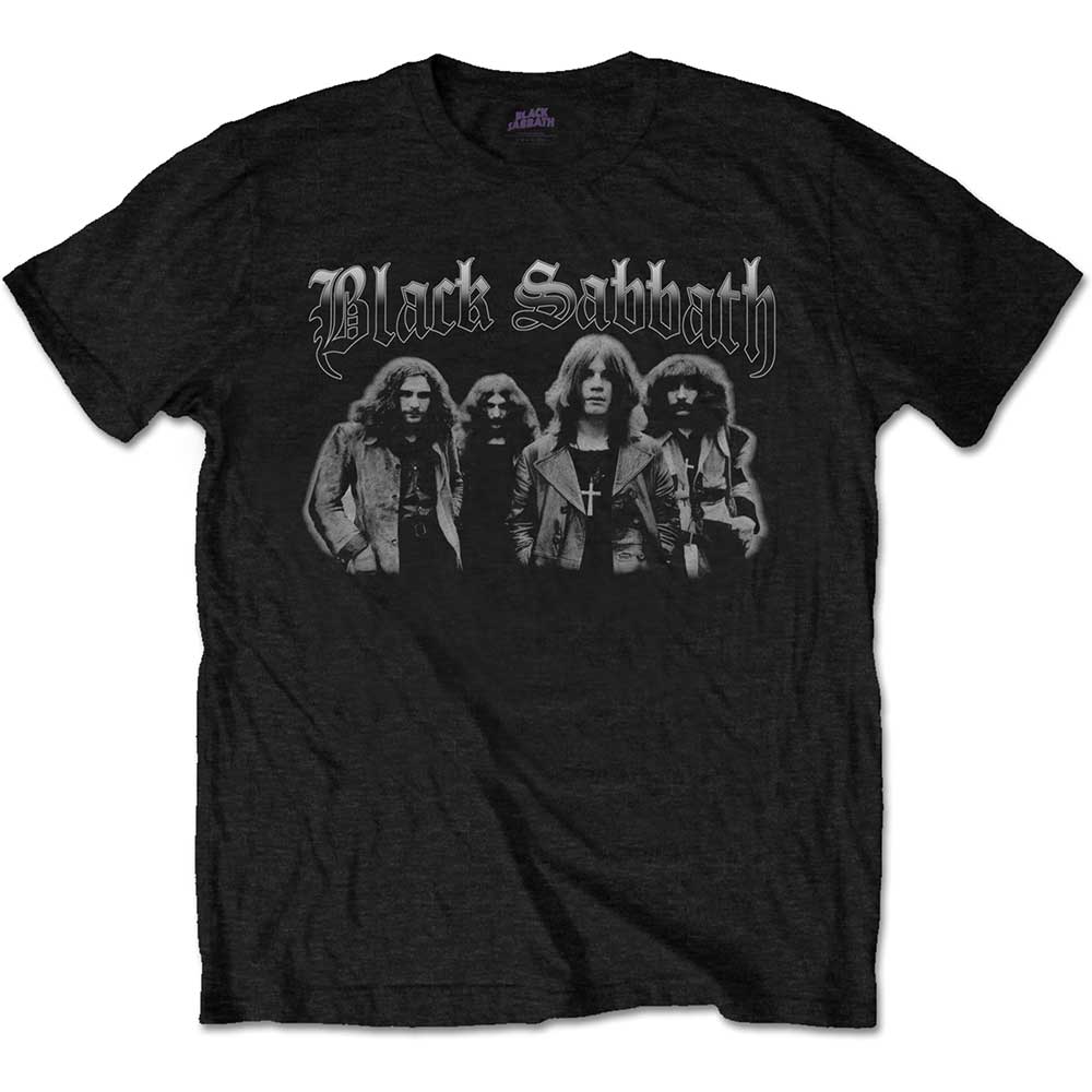 Tričko Black Sabbath - Greyscale Group, Unisex,Čierna,S