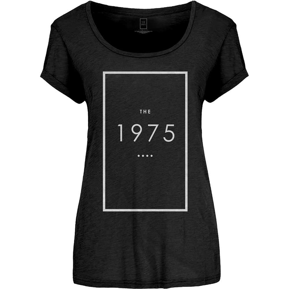 Tričko The 1975 - Original Logo, Žena,Čierna,XL