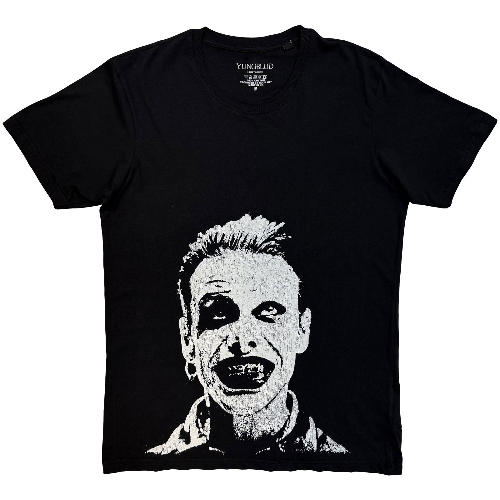 Tričko Yungblud - Mono Grin, Unisex,Čierna,XXL