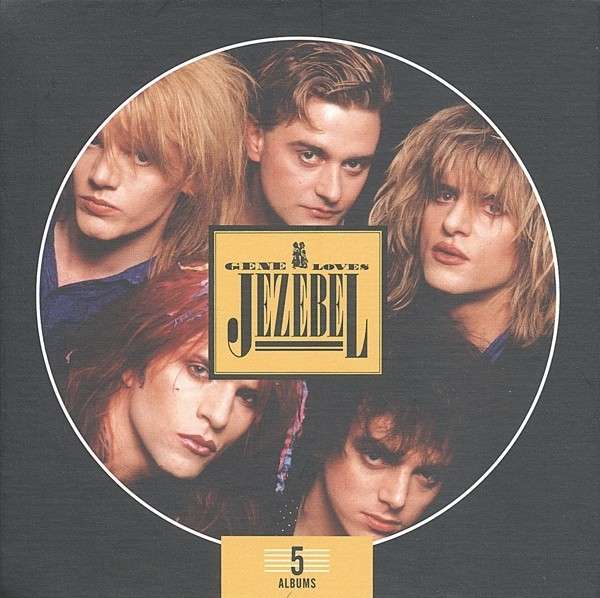 CD Gene Loves Jezebel - 5 ALBUMS BOX SET