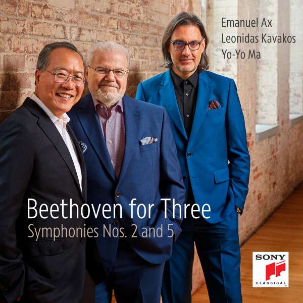 CD Leonidas Kavakos - Beethoven For Three: Symphonies Nos. 2 and 5