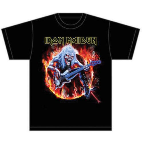 Tričko Iron Maiden - Fear Live Flames, Unisex,Čierna,XXL