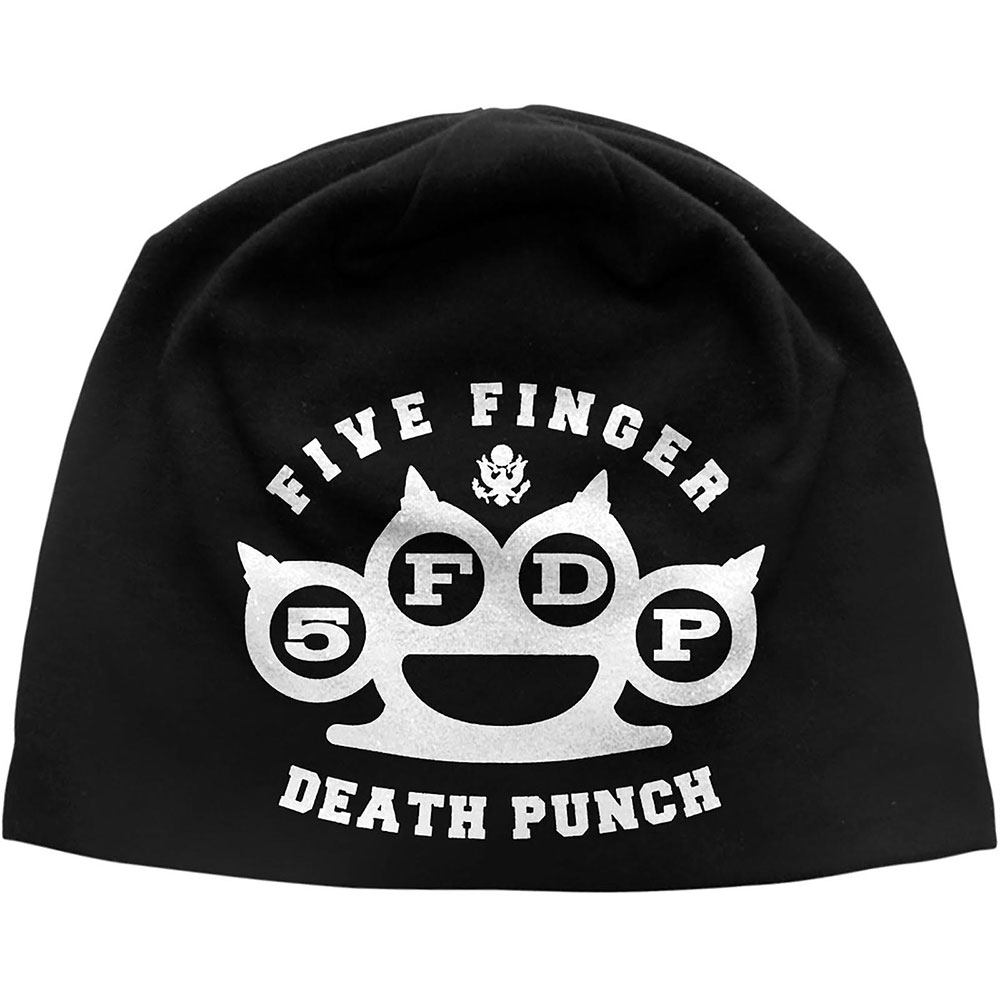 Čapica Five Finger Death Punch - Logo, Unisex,Čierna,Univerzálna