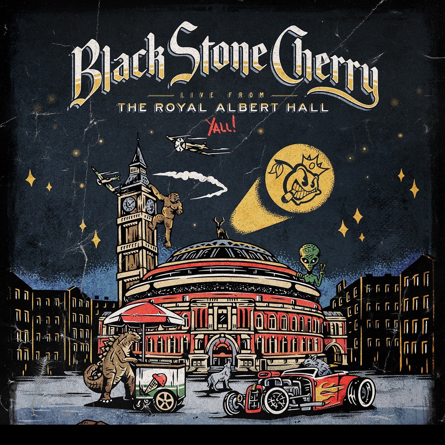 CD BLACK STONE CHERRY - LIVE FROM THE ROYAL ALBERT HALL Y'ALL!