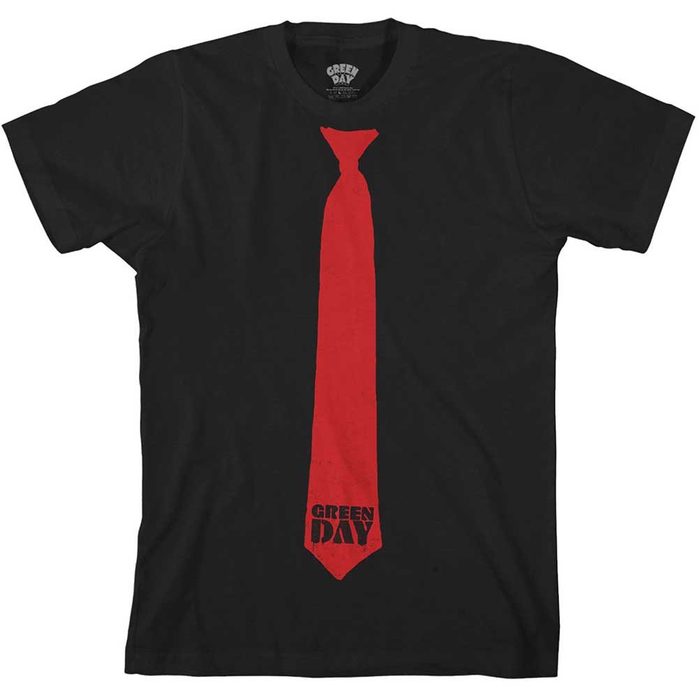 Tričko Green Day - Tie, Unisex,Čierna,XXL