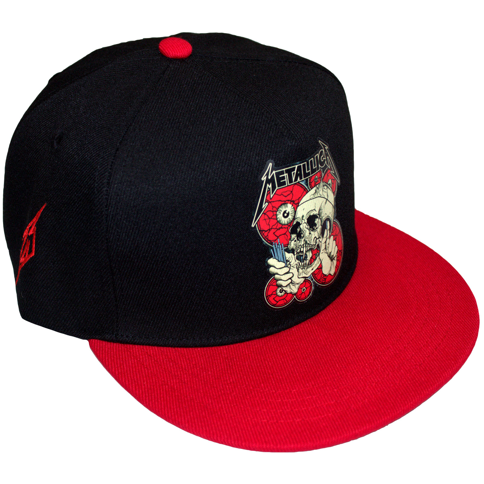 Šiltovka Metallica - The Shortest Straw Red Eyes, Unisex,Čierna,Univerzálna