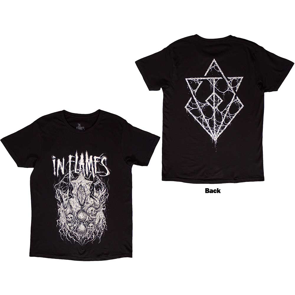 Tričko In Flames - Buried in Time, Unisex,Čierna,XXL