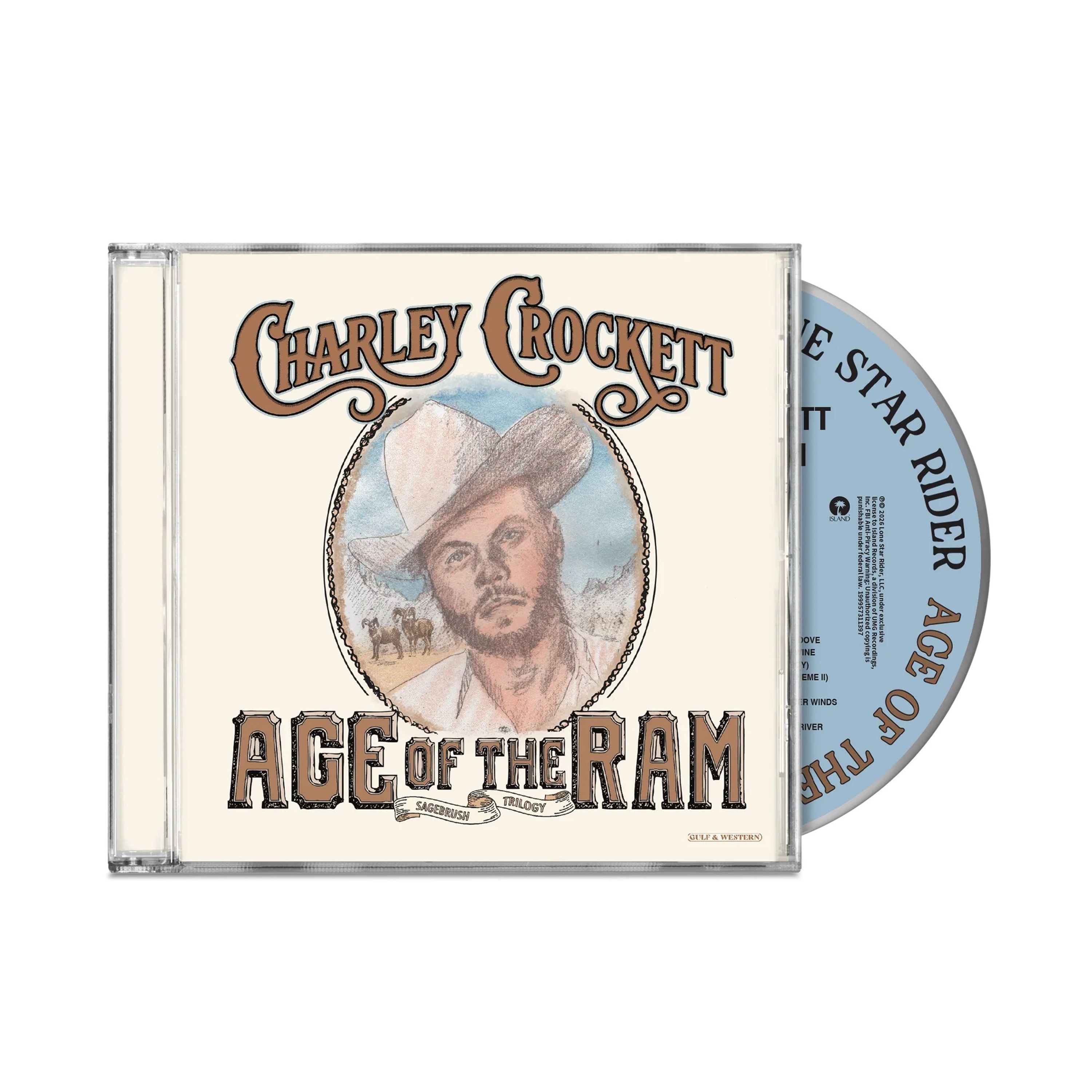 CD Charley Crockett - AGE OF THE RAM
