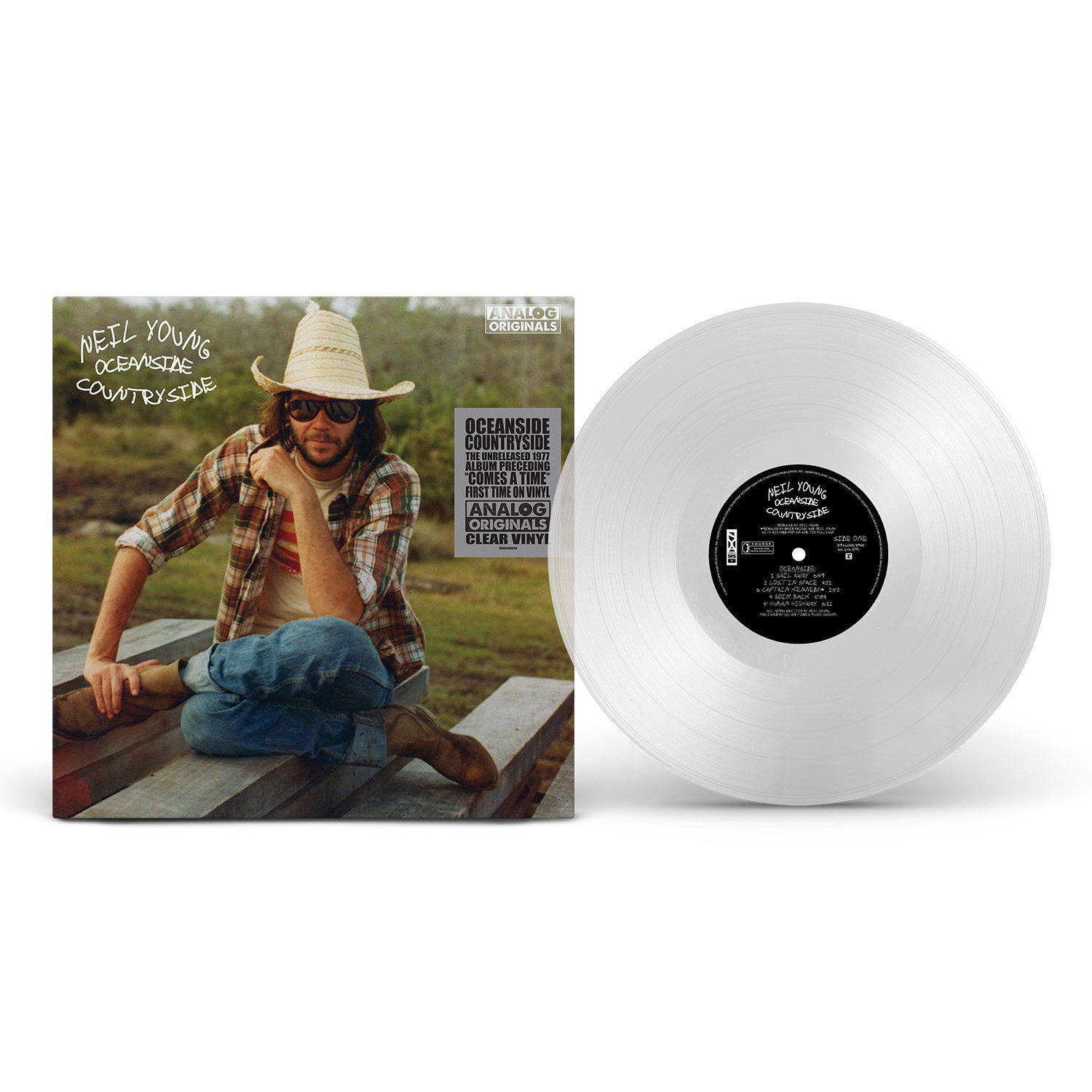 Vinyl Neil Young - YOUNG, NEIL - OCEANSIDE COUNTRYSIDE (LIMITED CLEAR VINYL)