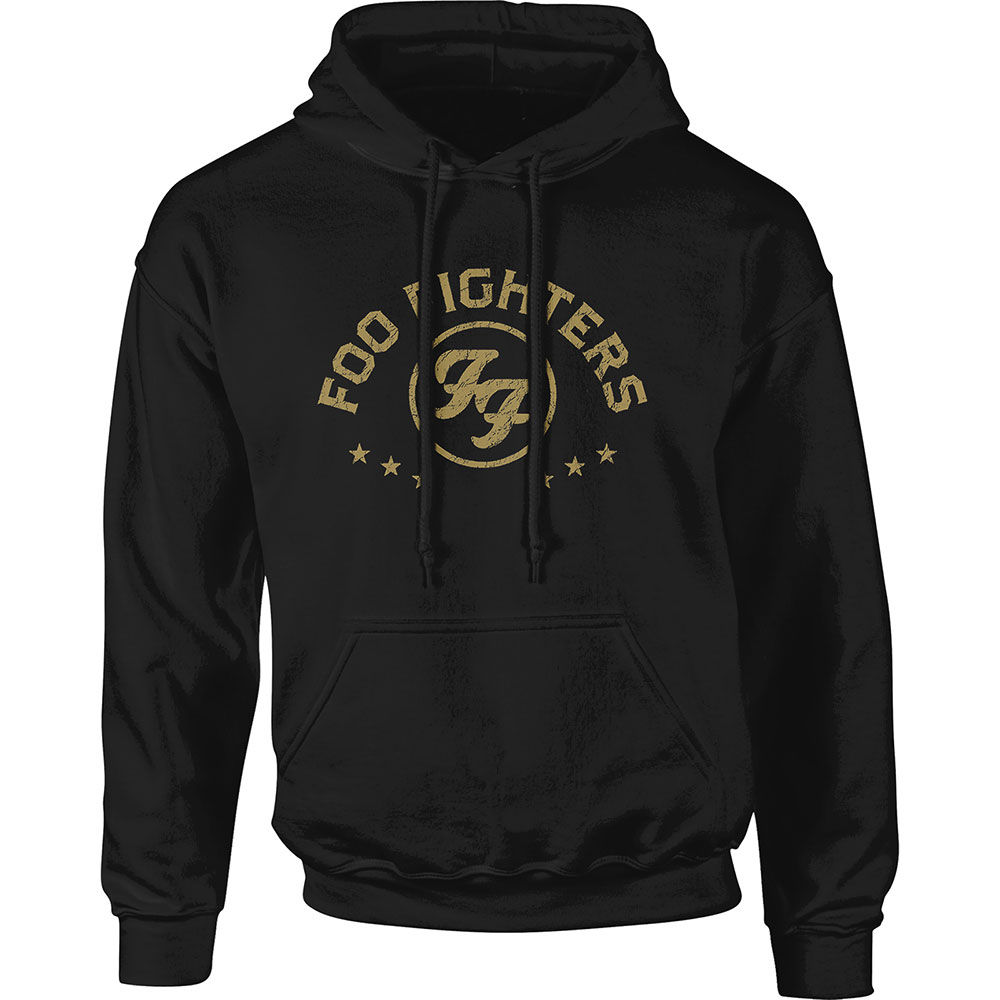 Mikina Foo Fighters - Arched Stars, Unisex,Čierna,XL