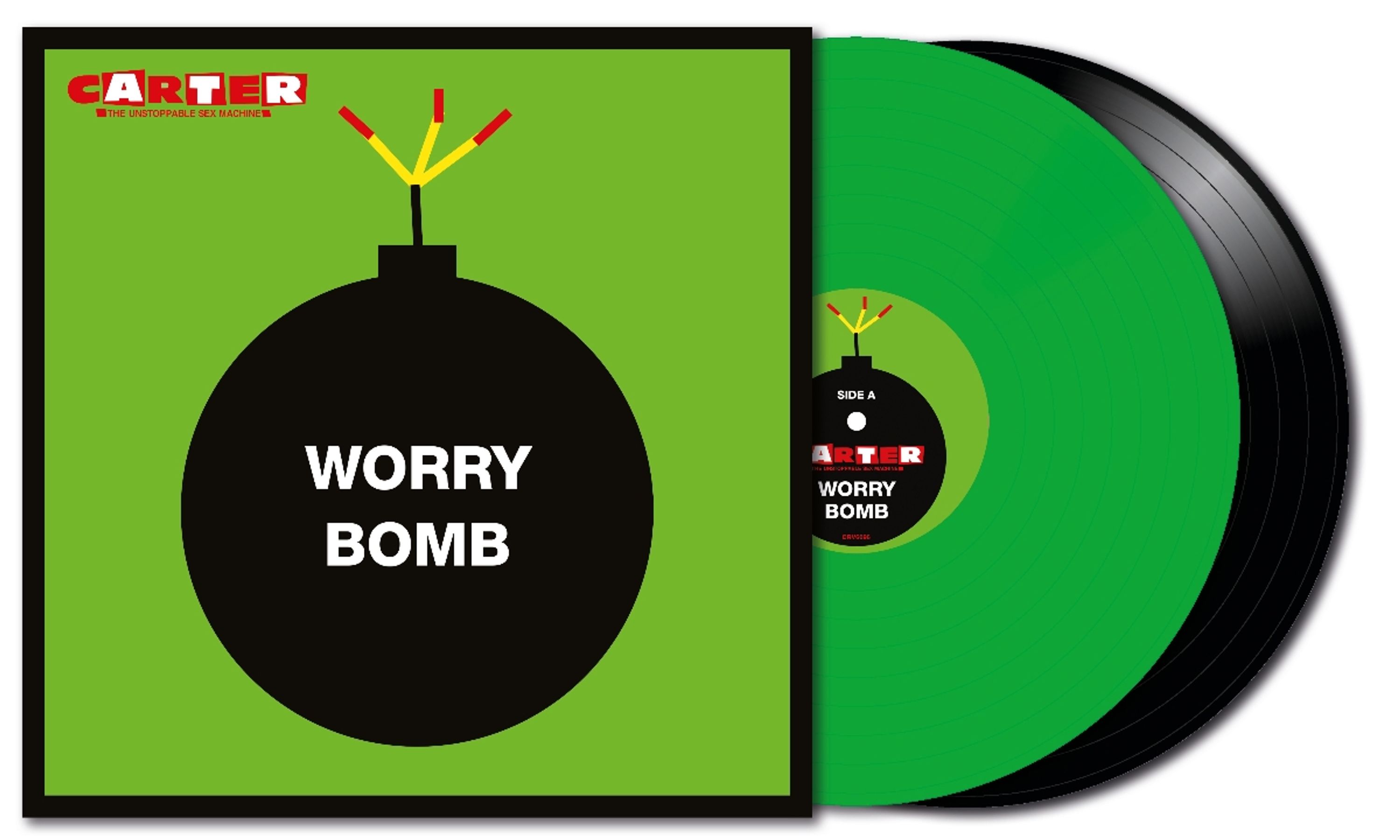 Vinyl Carter the Unstoppable Sex Machine - WORRY BOMB
