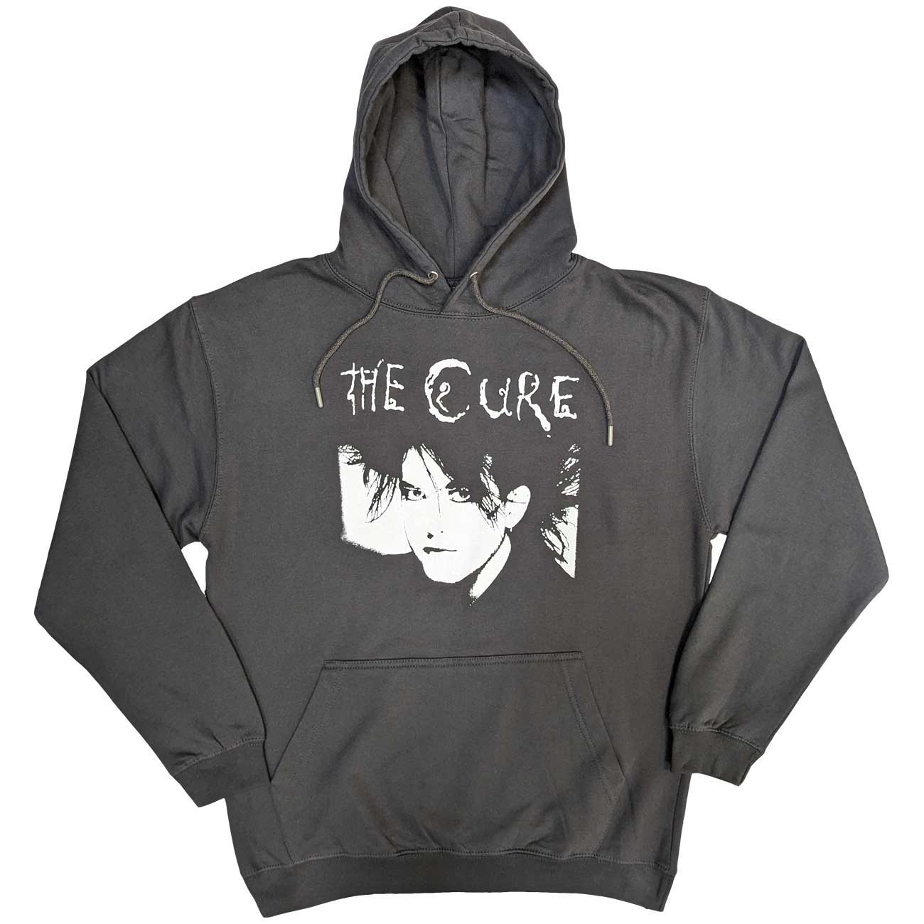 Mikina The Cure - Robert Illustration, Unisex,Šedá,XXL