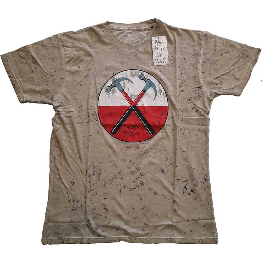 Tričko Pink Floyd - The Wall Hammers, Unisex,Natural,XXL