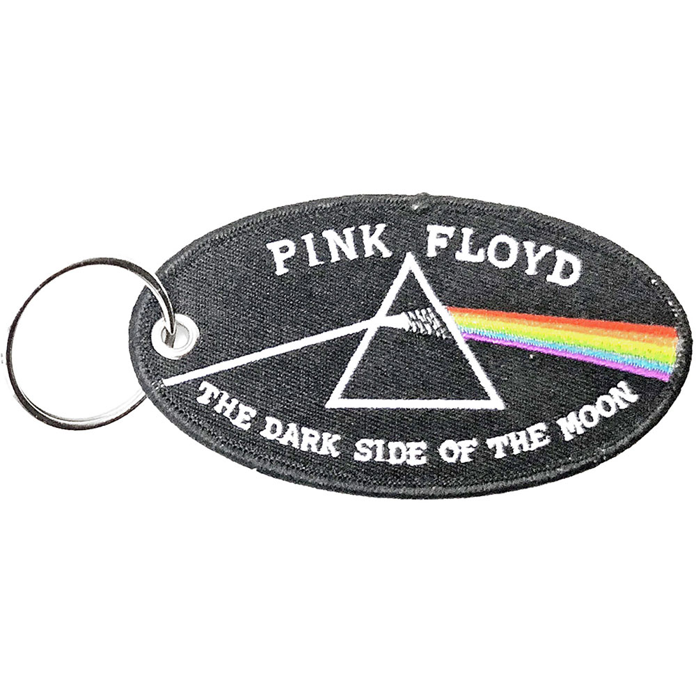 Kľúčenka Pink Floyd - Dark Side of the Moon Oval Black Border