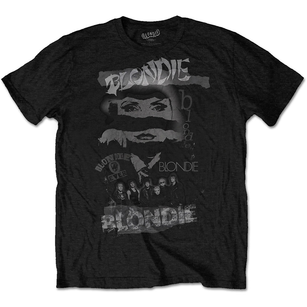 Tričko Blondie - Mash Up, Unisex,Čierna,XXL