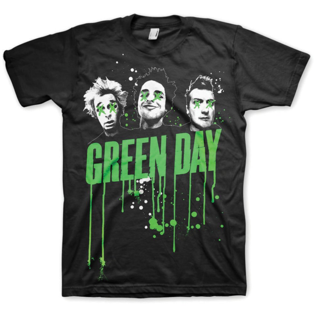 Tričko Green Day - Drips, Unisex,Čierna,XXL