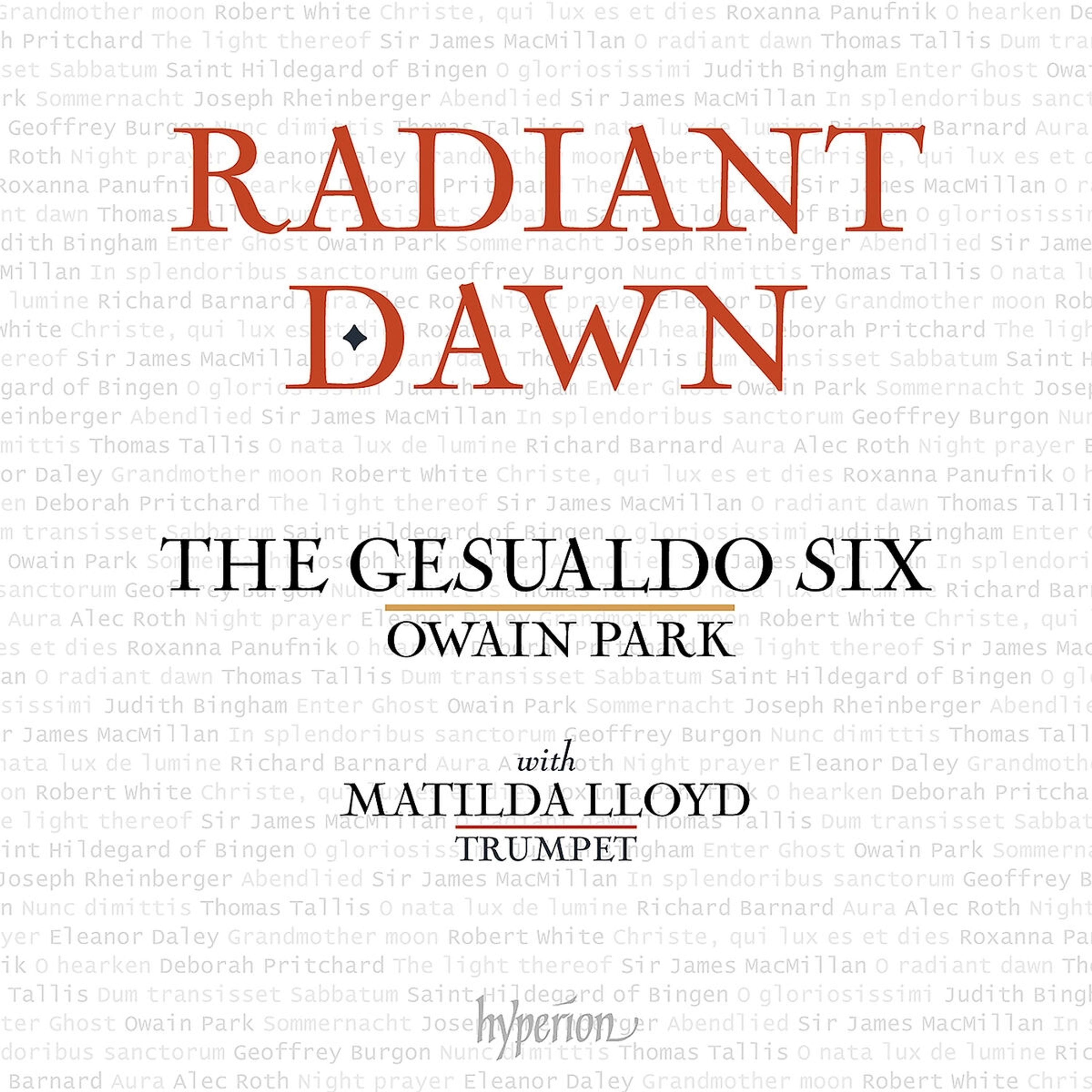CD The Gesualdo Six - RADIANT DAWN