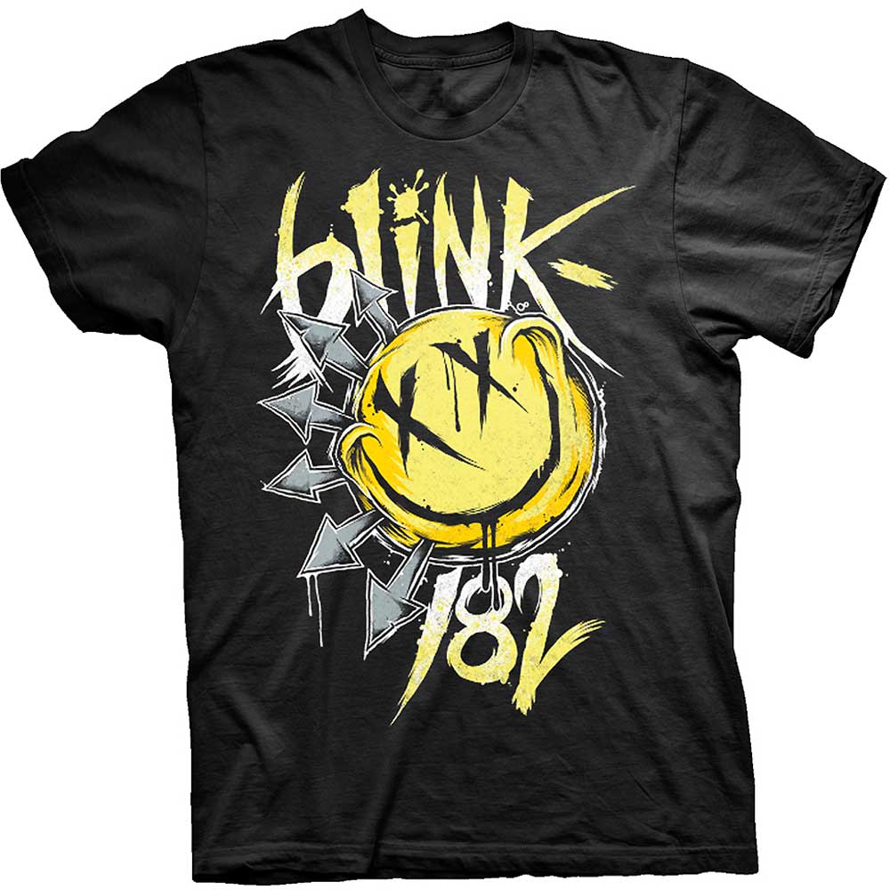 Tričko Blink 182 - Big Smile, Unisex,Čierna,XXL