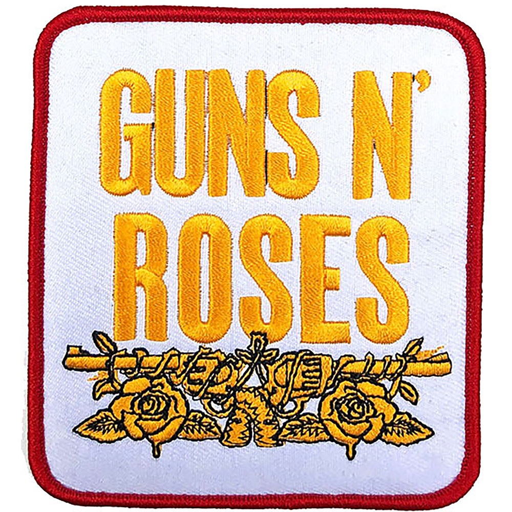 Nažehlovačka Guns N’ Roses - Stacked White