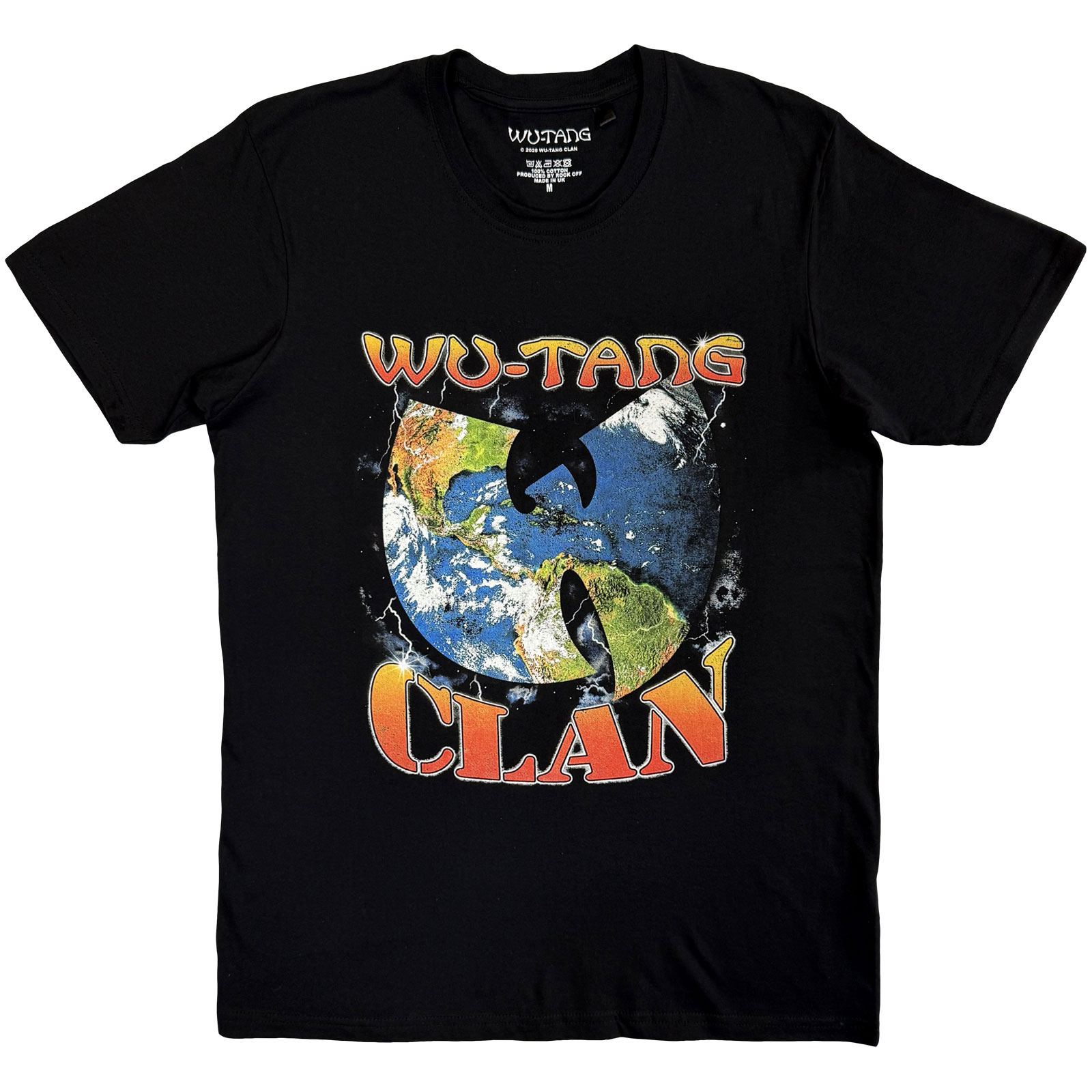 Tričko Wu-Tang Clan - World, Unisex,Čierna,XXL