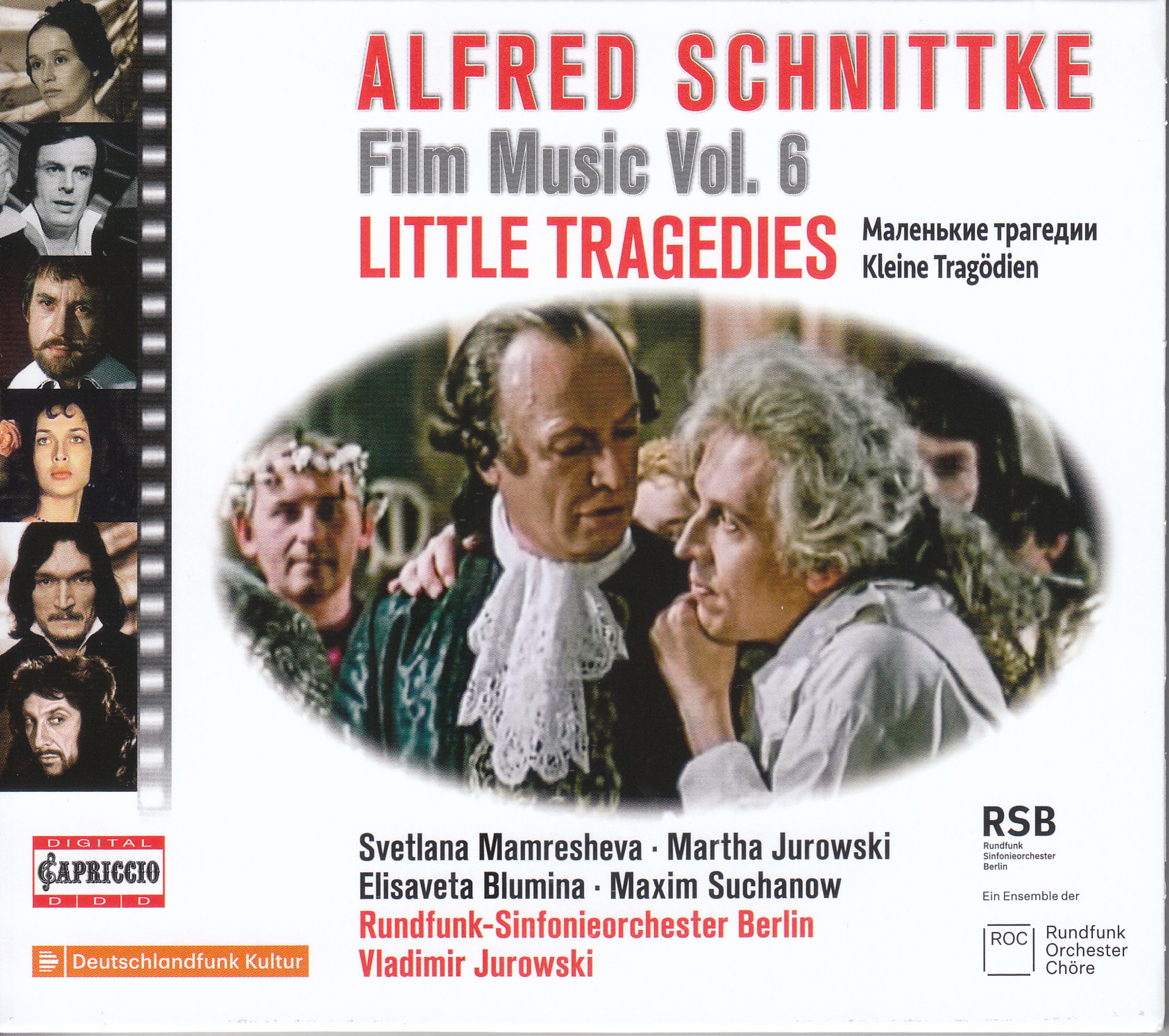 CD - SCHNITTKE: FILM MUSIC, VOL. 6 - LITTLE TRAGEDIES