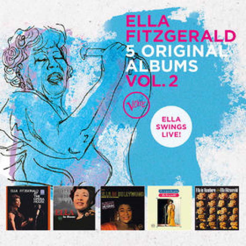 CD Ella Fitzgerald - 5 Original Albums Vol.2 (Box Set)