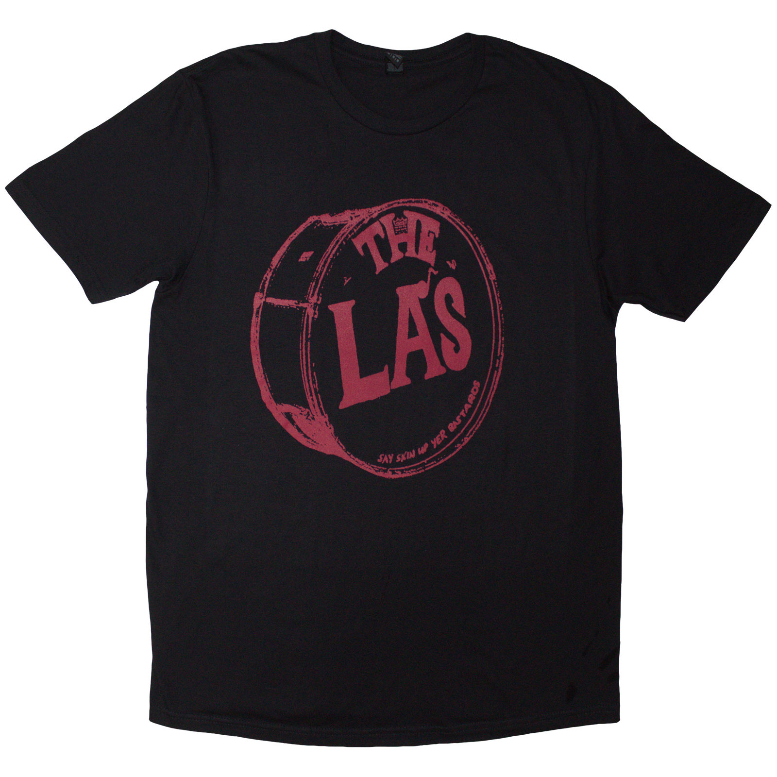 Tričko The La's - Red Drum Head Logo, Unisex,Čierna,XXL