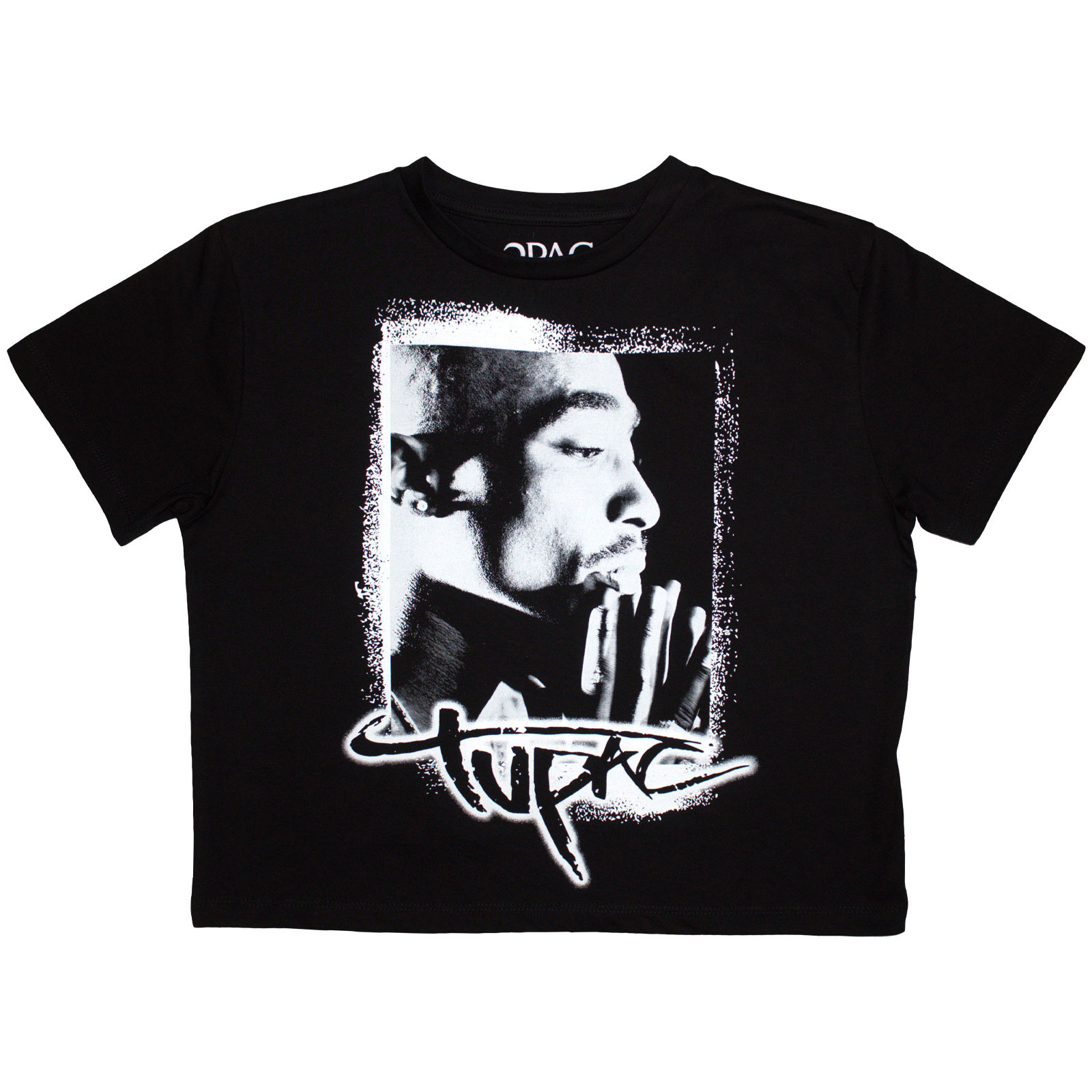Tielko 2Pac - Spray Photo, Žena,Čierna,XXL