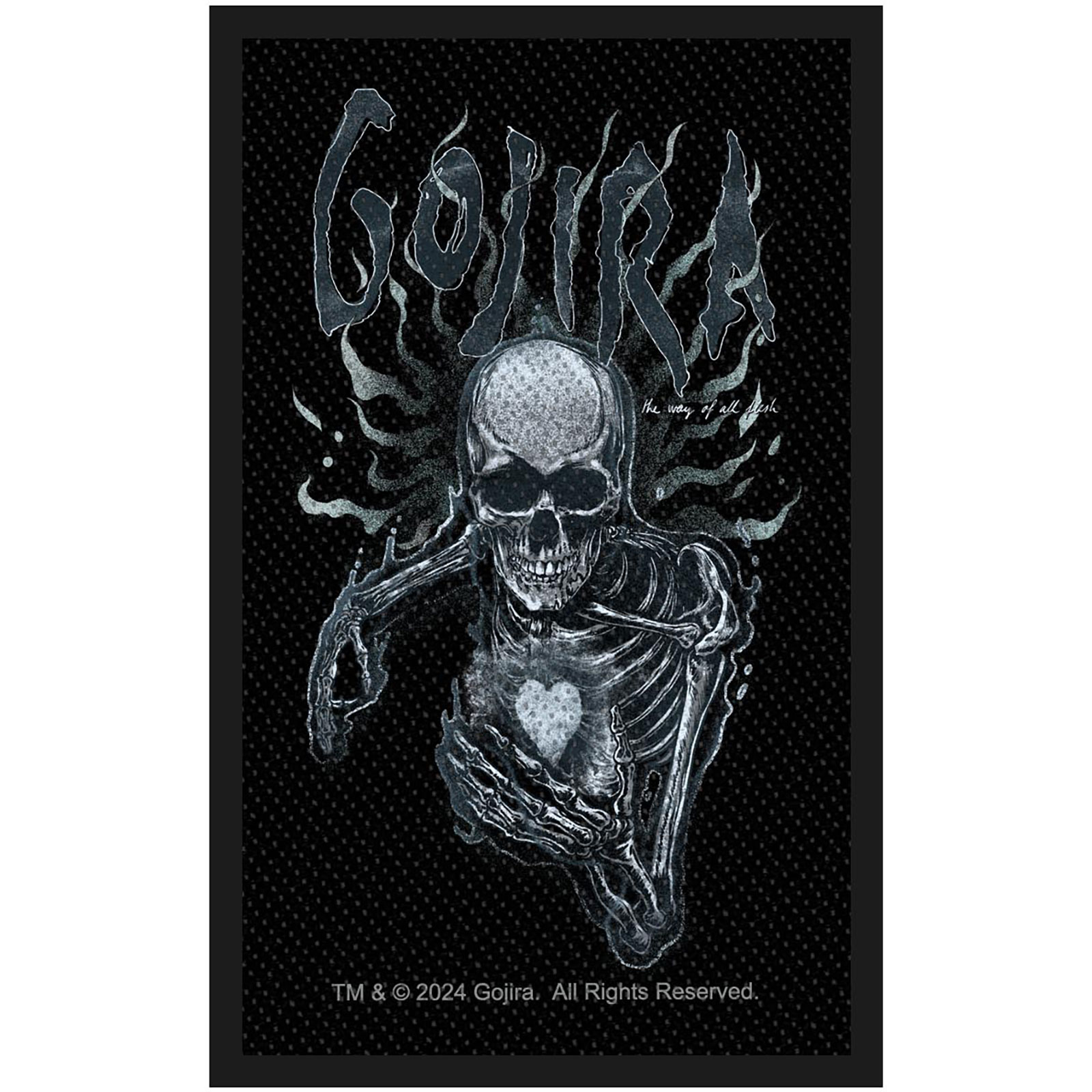Nažehlovačka Gojira - The Way Of All Flesh