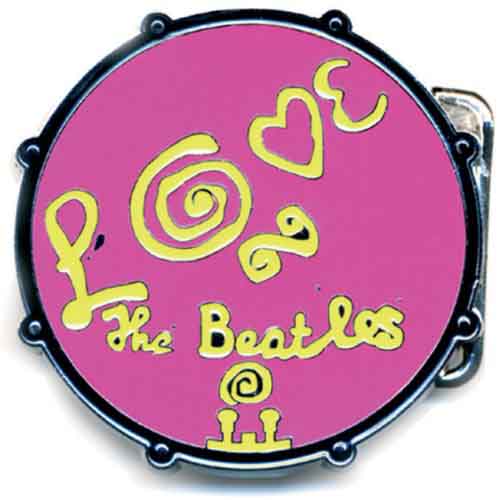 Opasok The Beatles - Love Drum, Ružová,Univerzálna