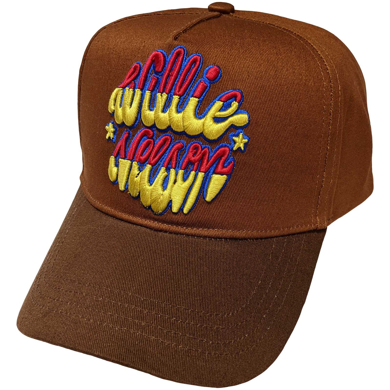 Šiltovka Willie Nelson - Emblem, Unisex,Hnedá,Univerzálna