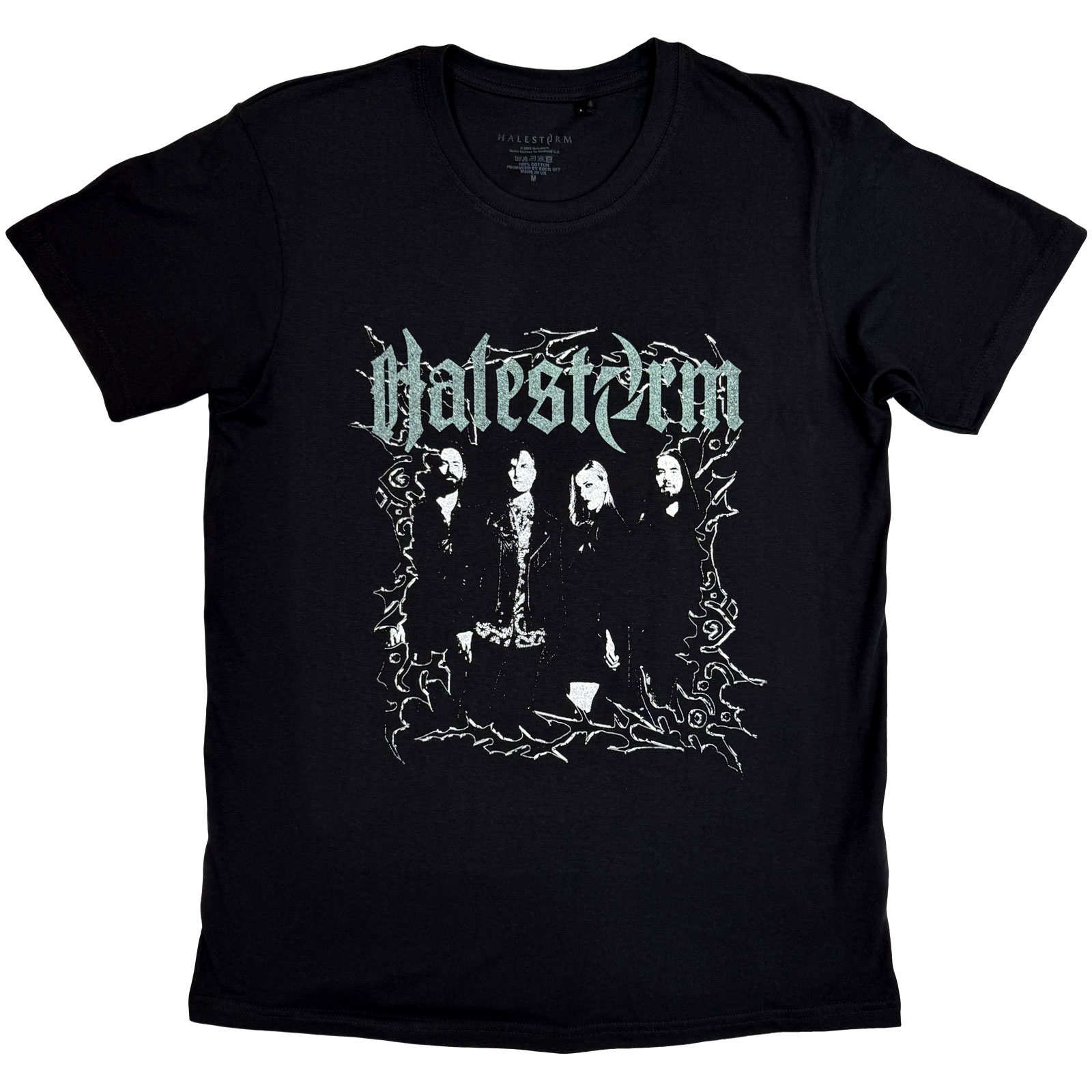 Tričko Halestorm - Jagged Frame, Unisex,Čierna,XXL