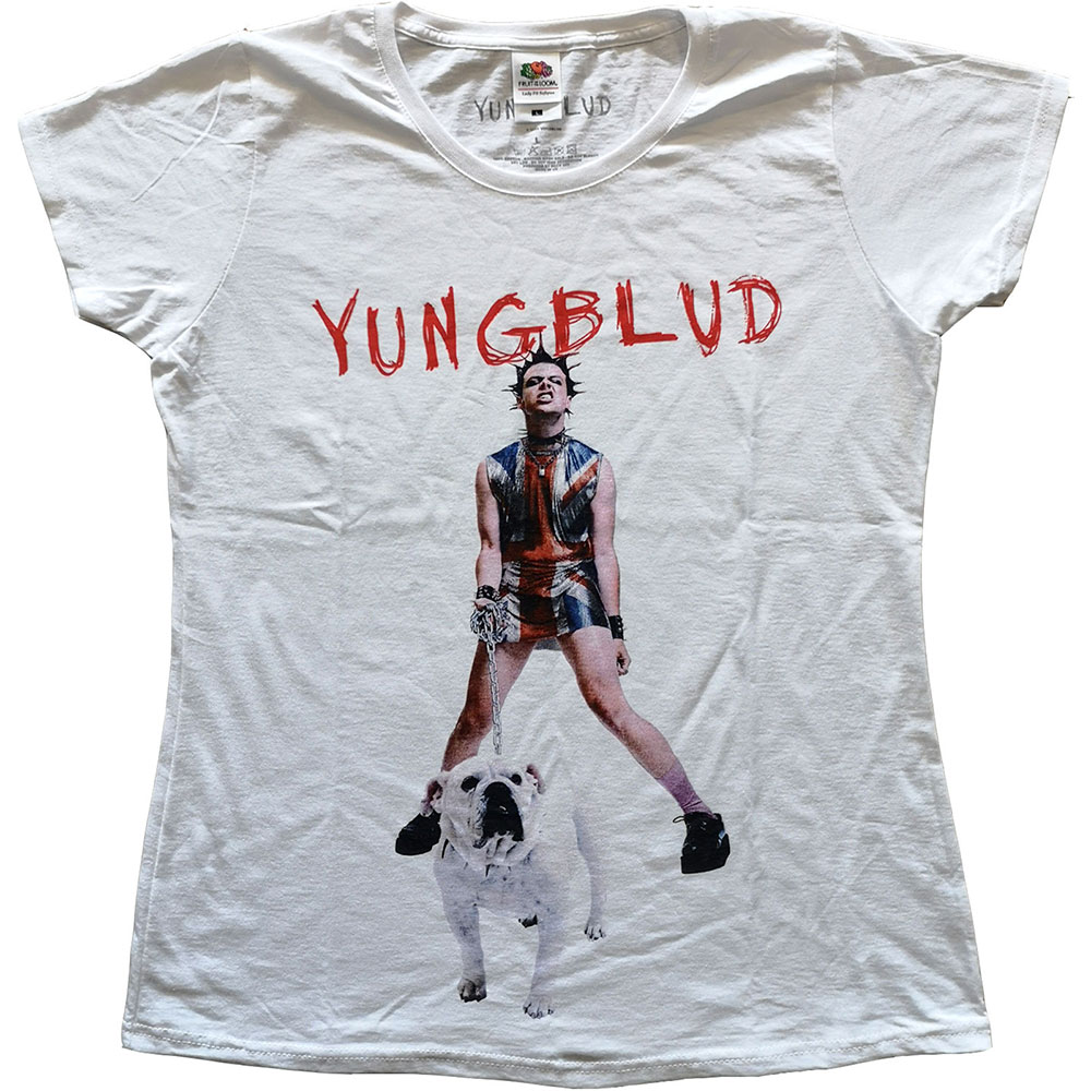 Tričko Yungblud - Strawberry Lipstick, Žena,Biela,XXL