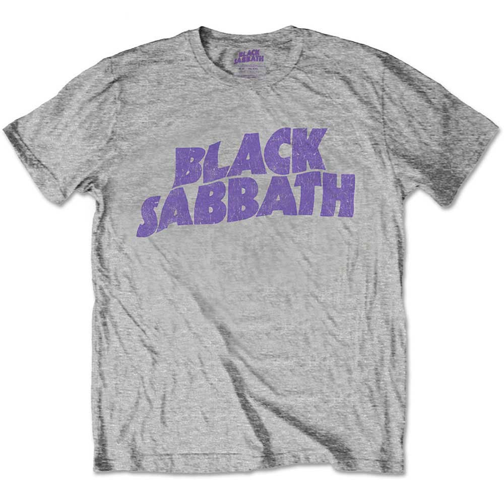 Tričko Black Sabbath - Wavy Logo, Dieťa,Šedá,12 – 14 rokov