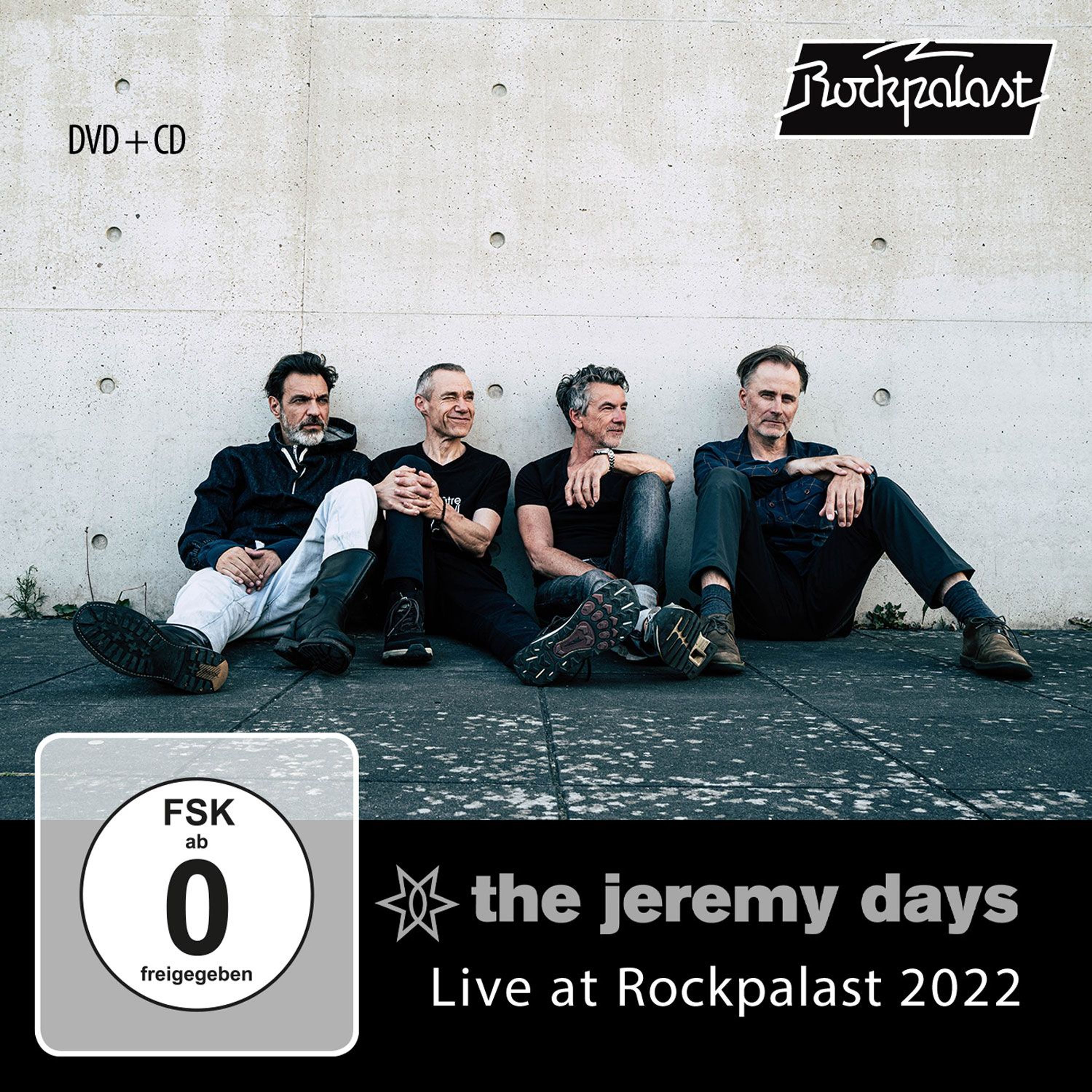CD The Jeremy Days - LIVE AT ROCKPALAST 2022