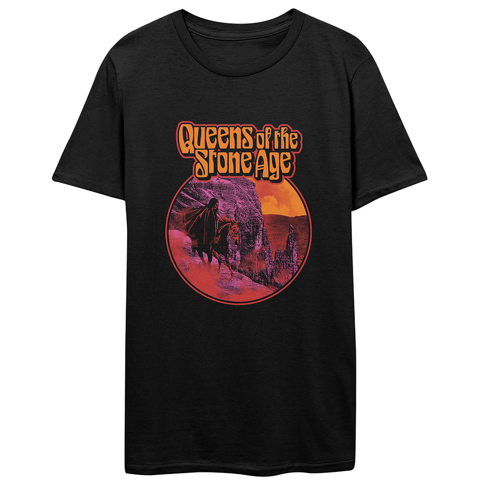 Tričko Queens of the Stone Age - Hell Ride, Unisex,Čierna,S