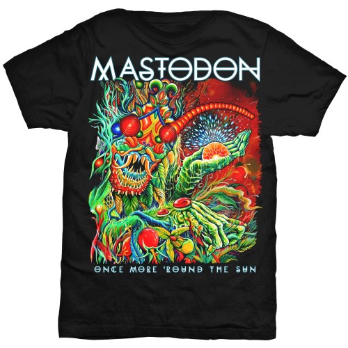 Tričko Mastodon - Once More Round the Sun, Unisex,Čierna,XXL