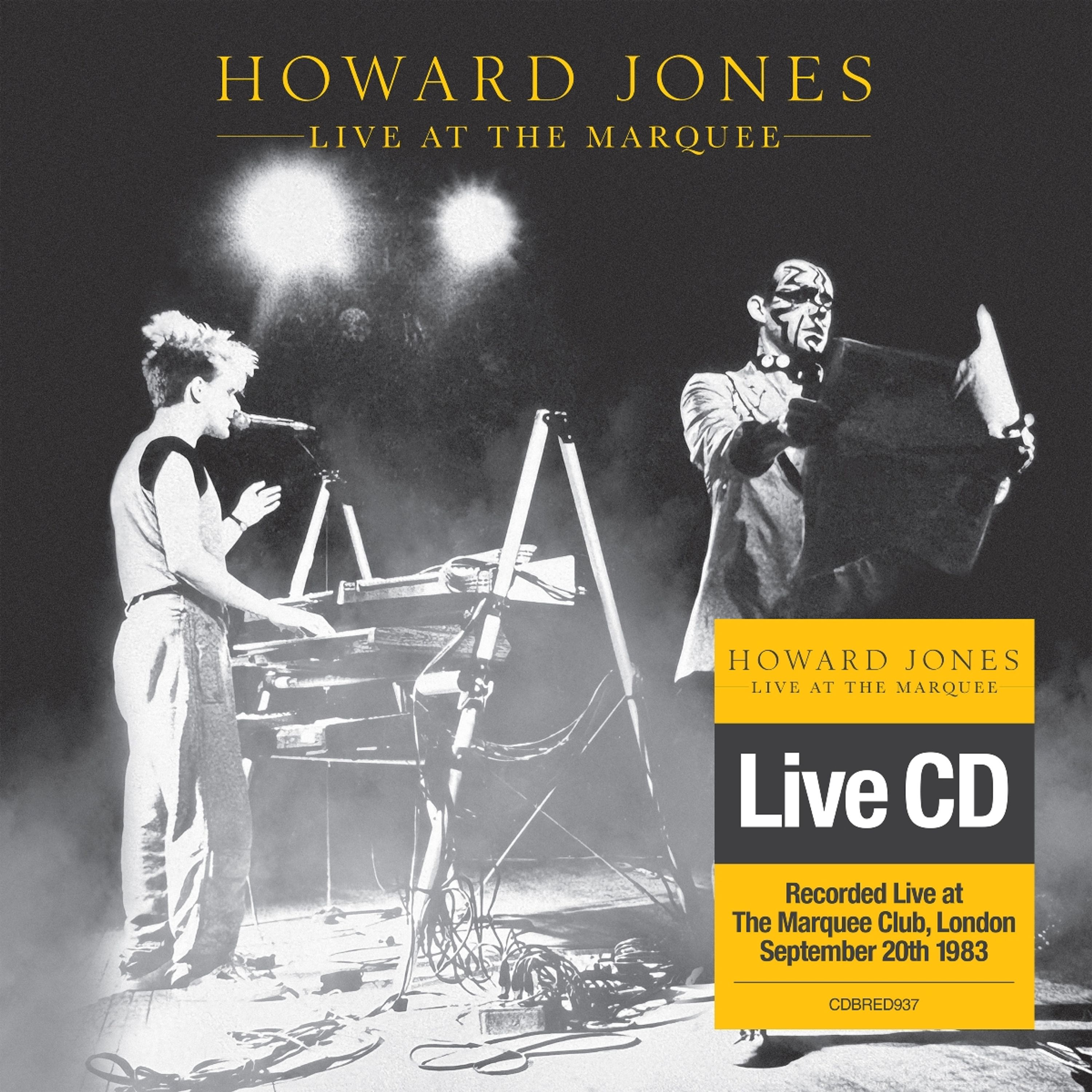CD Howard Jones - JONES, HOWARD - LIVE AT THE MARQUEE