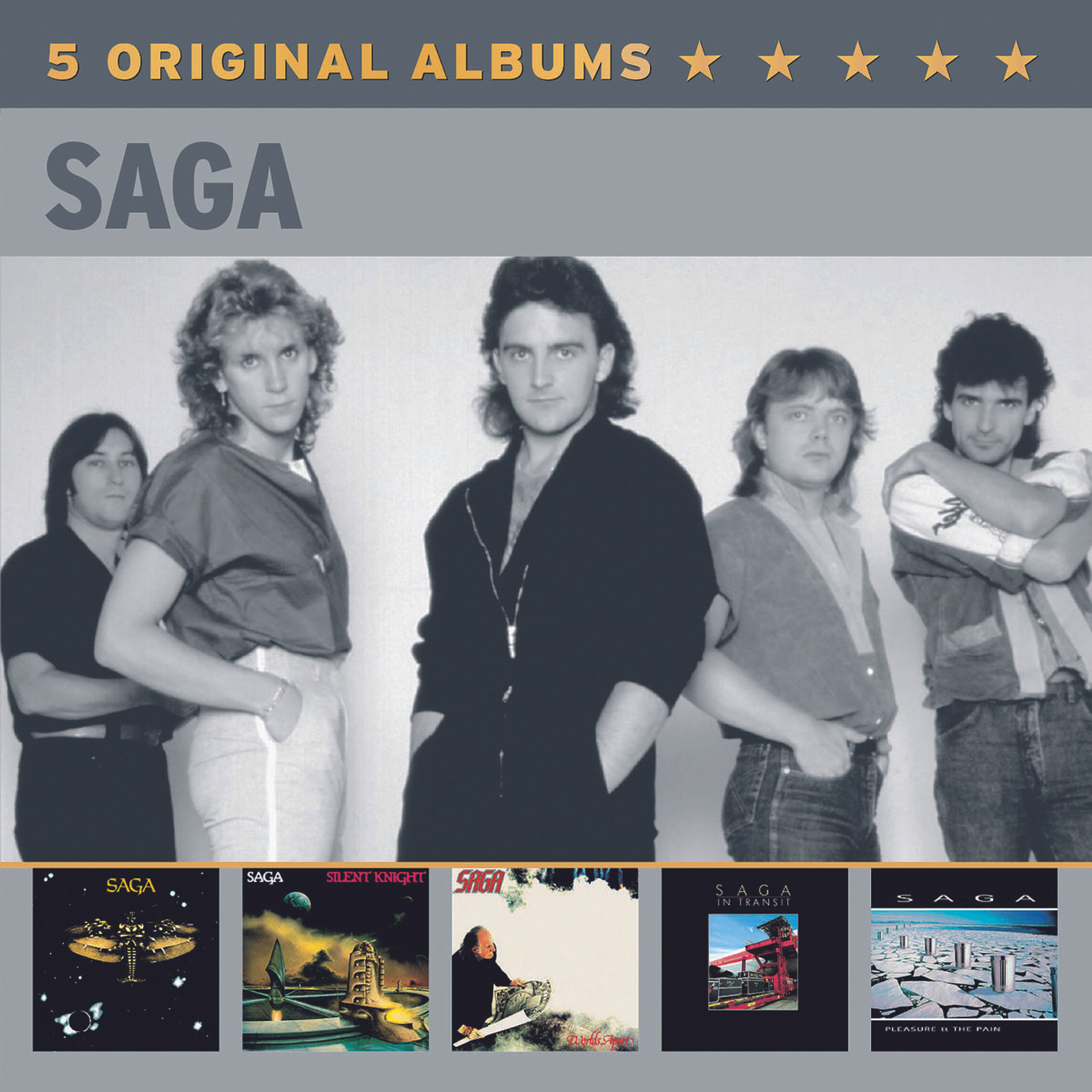 CD Saga - SAGA - 5 ORIGINAL ALBUMS VOL.2