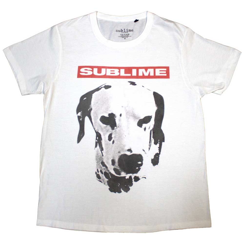 Tričko Sublime - Dog, Unisex,Biela,XXL