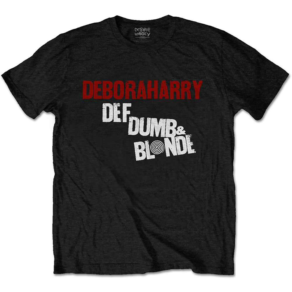 Tričko Debbie Harry - Def, Dumb & Blonde, Unisex,Čierna,XXL
