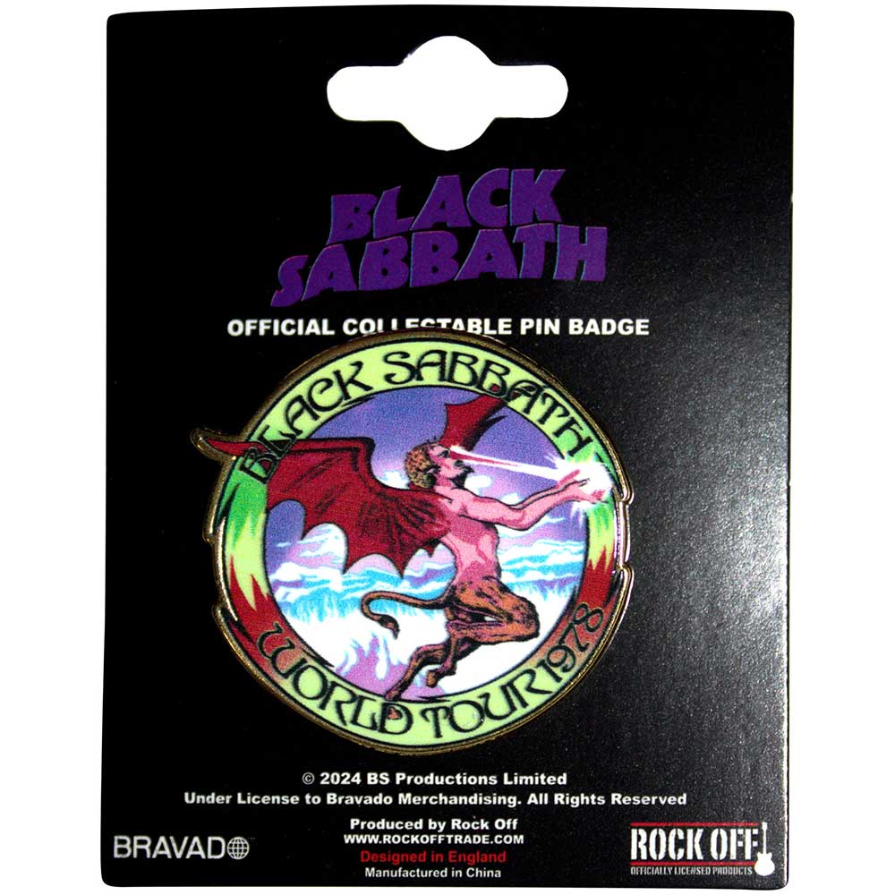 Odznak Black Sabbath - World Tour 1978