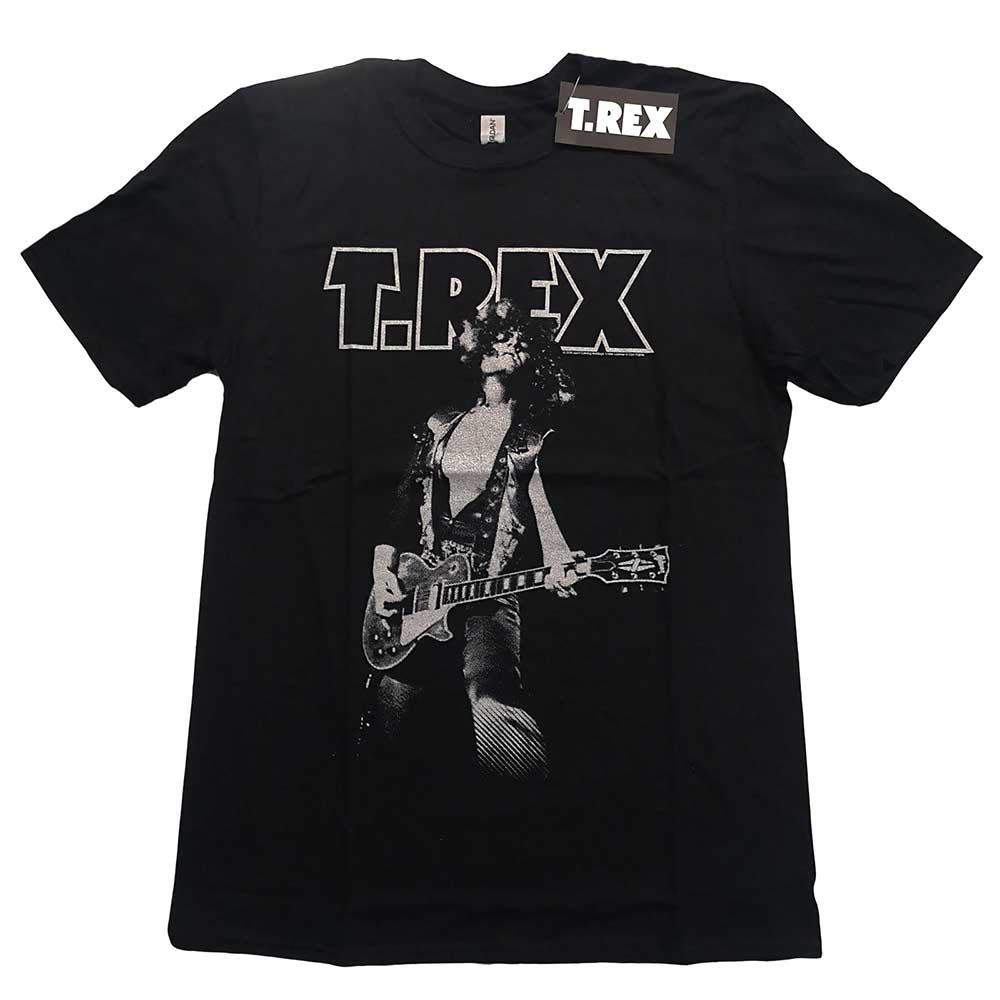 Tričko T. Rex - Glam, Unisex,Čierna,XXL