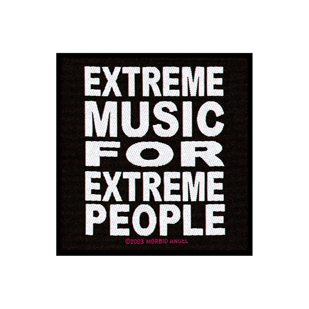 Nažehlovačka Morbid Angel - Extreme Music