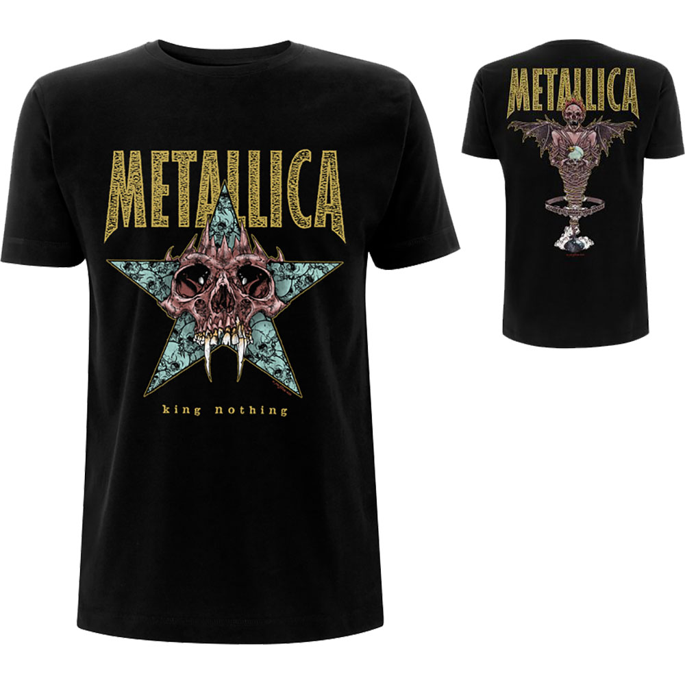 Tričko Metallica - King Nothing, Unisex,Čierna,XXL
