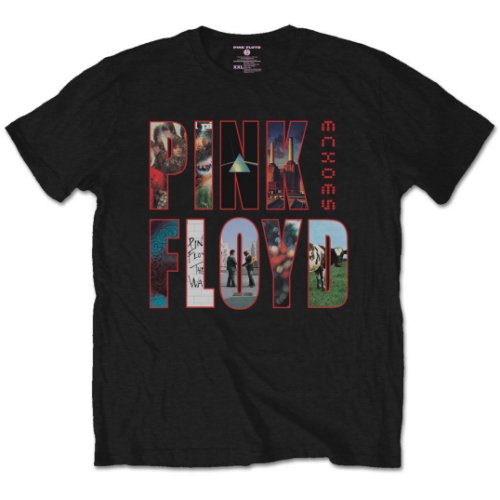 Tričko Pink Floyd - Echoes Album Montage, Unisex,Čierna,XXL