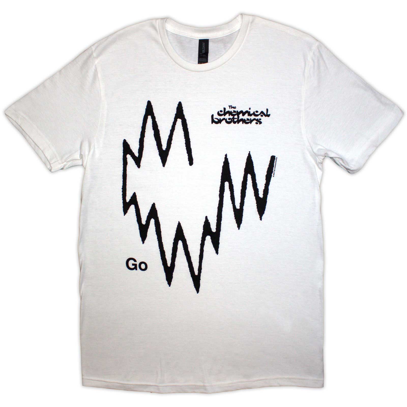 Tričko The Chemical Brothers - Go, Unisex,Biela,XXL