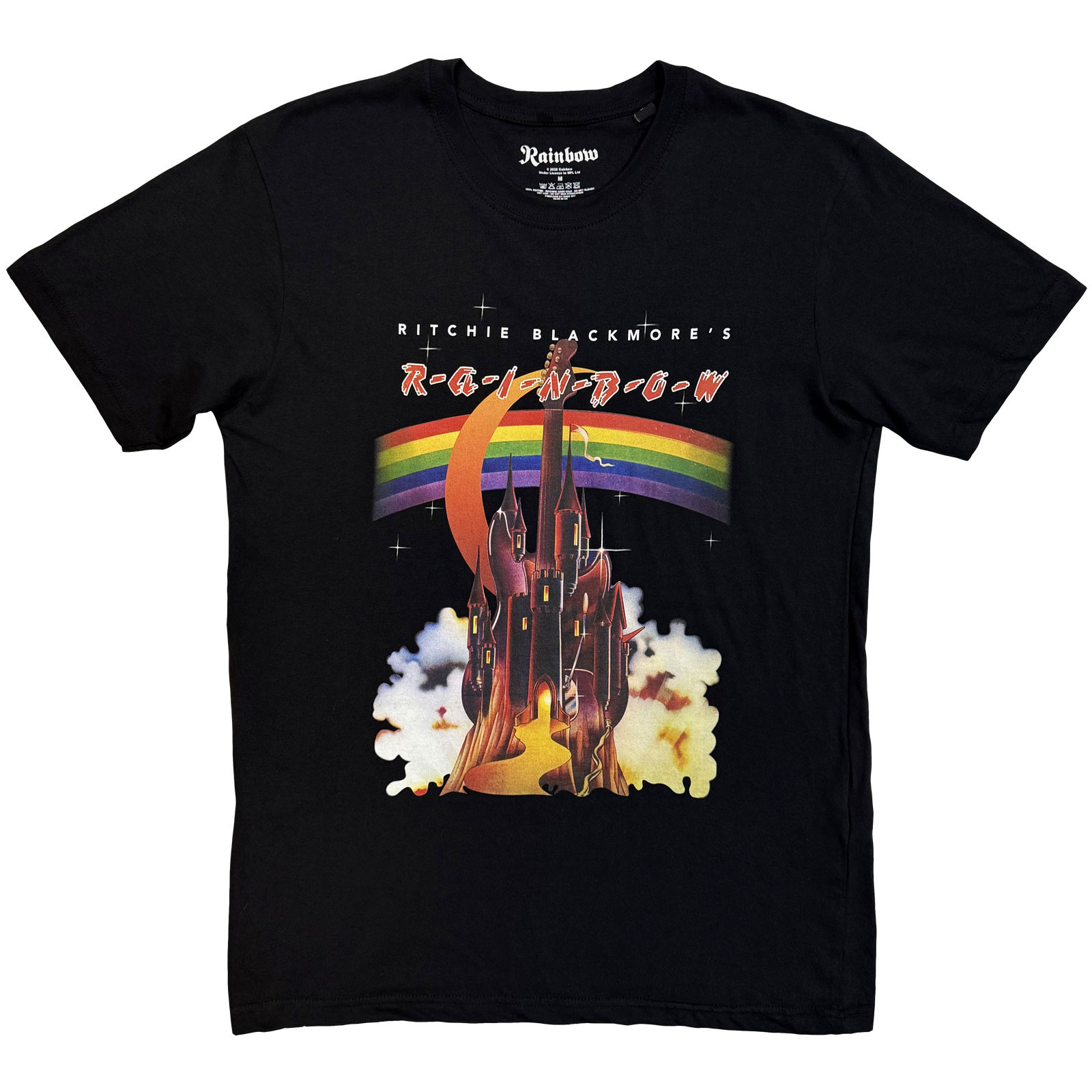 Tričko Rainbow - Castle, Unisex,Čierna,XXL